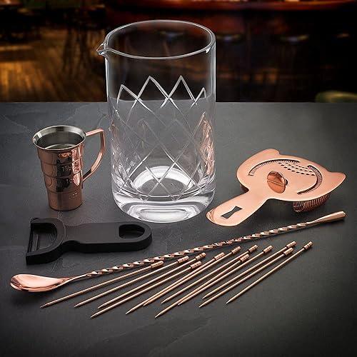 Miniatura 2 de Barfly Kit de cóctel, Martini agitado, cobre