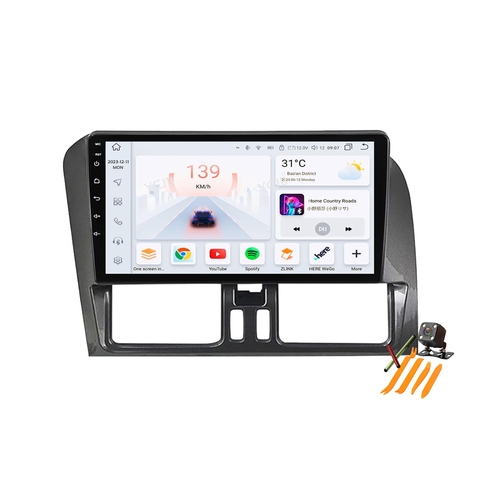 Autoradio Carplay sans fil pour Volvo XC60 écran tactile 9 pouces DSP - 8