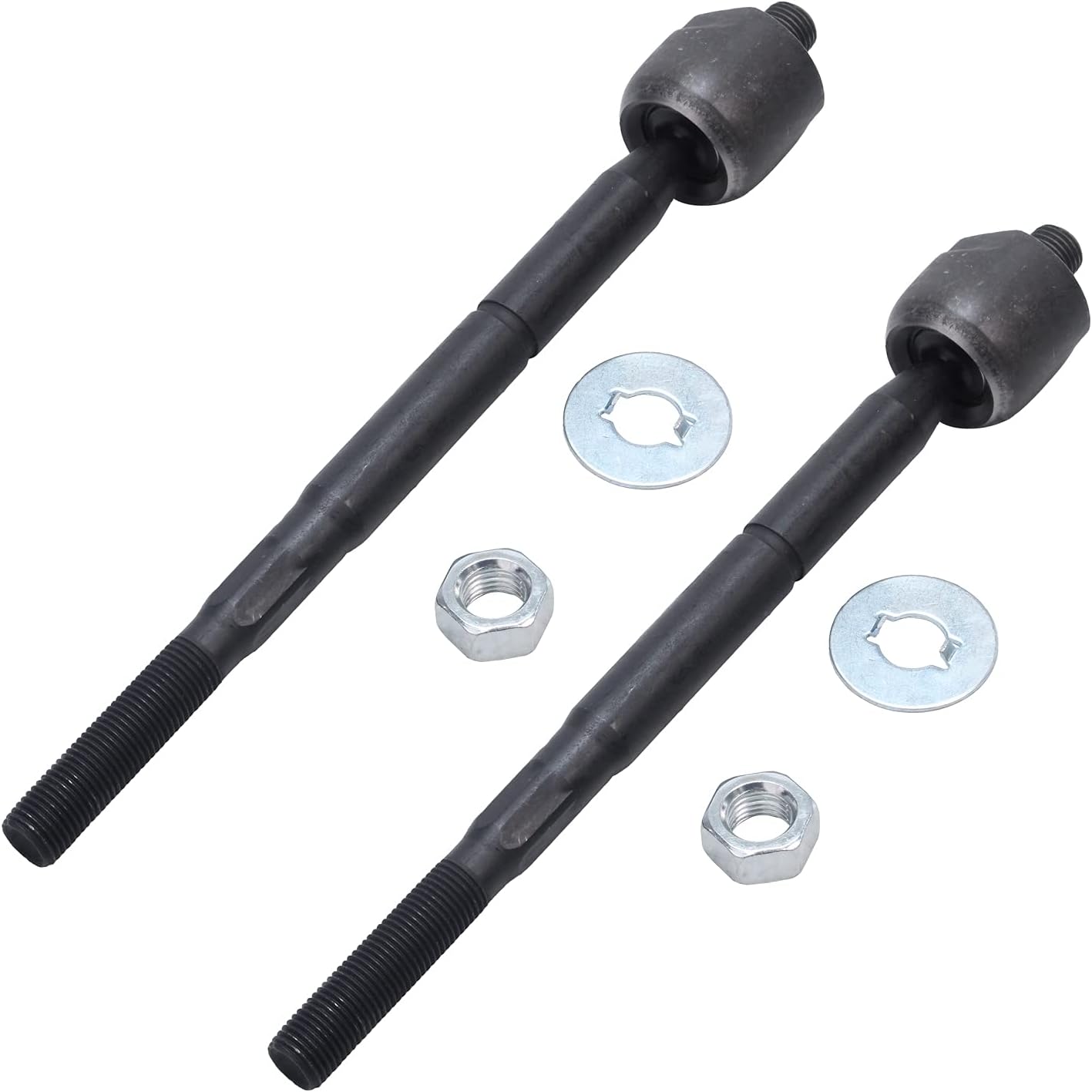 Detroit Axle - Front 2pc Tie Rods for 2001-2005 Lexus IS300, 2 Inner Tie Rod Ends 2002 2003 2004 Replacement