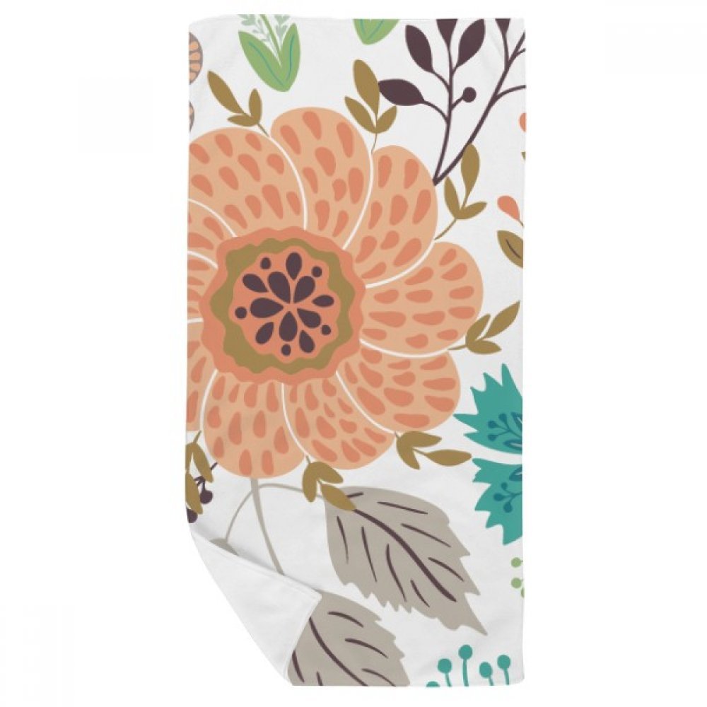 Serviette de bain sun fleur idéale pour le soin du visage et le sport