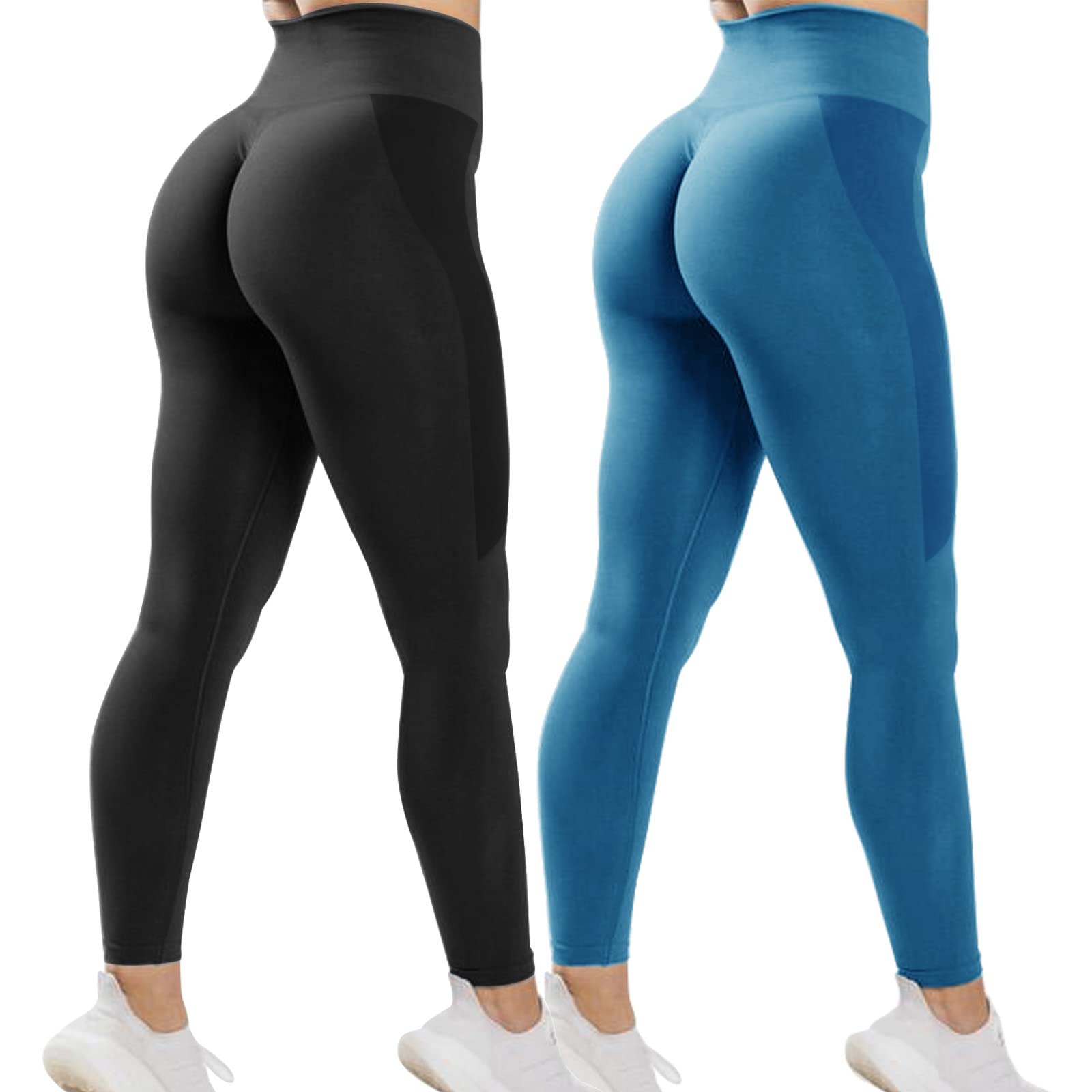 JetjoyWorkout Suit Set，Yoga Crop Tank Top Strappy Bra and High Waist Leggings 2 Piece Sports Outfits for Women