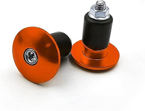 Miniatura 7 de 2 tapones de extremo de manillar (negrorojonaranjaazul)