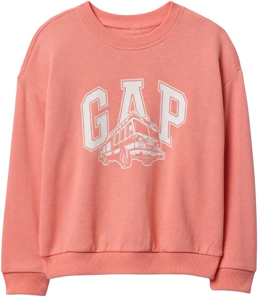 Gap Baby Boys' Oversized Logo Crew
