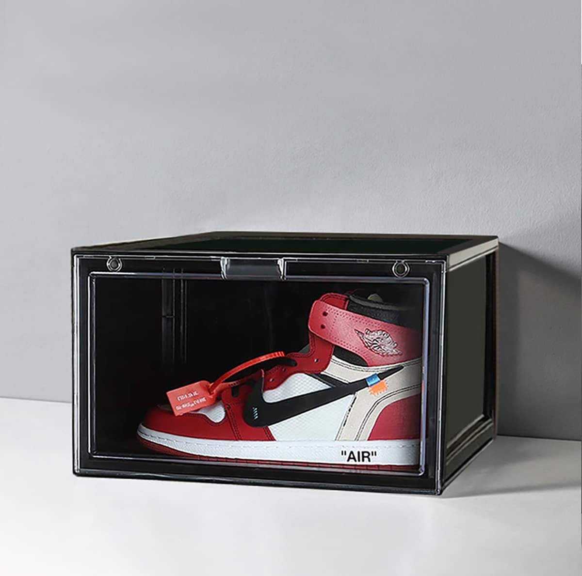 AYSIS Multipurpose 1 Pack Sneaker Containers Bins, Shoe Storage Box