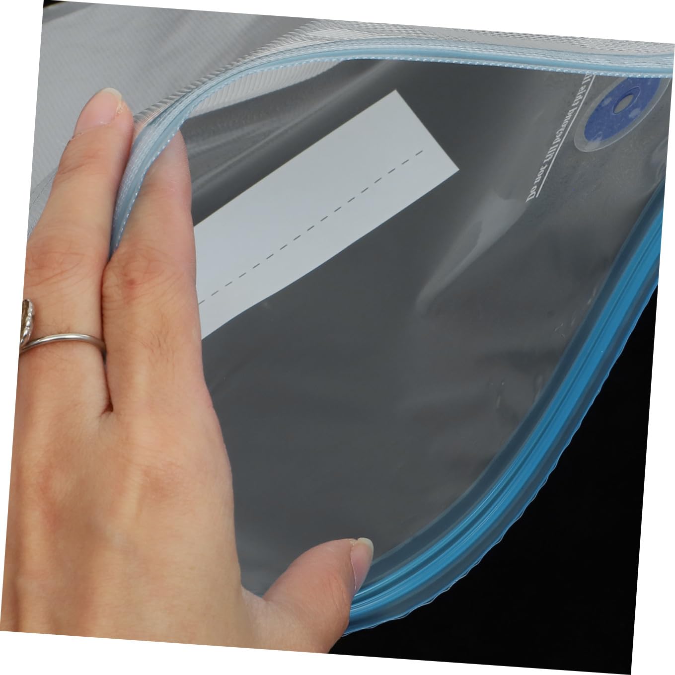 Bolsas de Almacenaje Vacío Reutilizables con y Clips para Alimentos Frescos Verduras y Carne Sellado Seguro para Refrigerador y Congelador