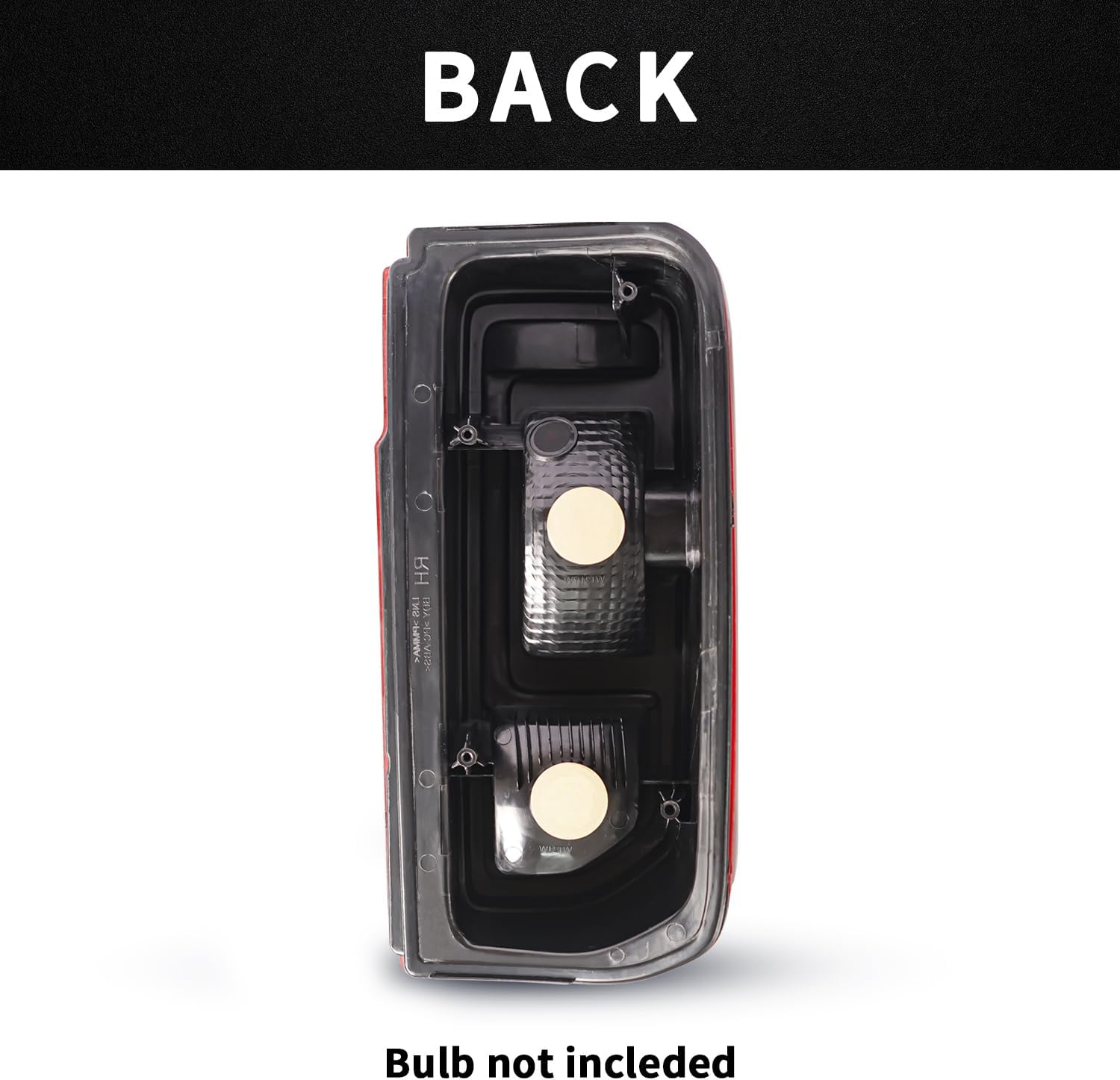 Driver Side Tail Light Compatible with Ford Bronco 2021-2025 OE Factory Style Halogen Model（No Bulb）