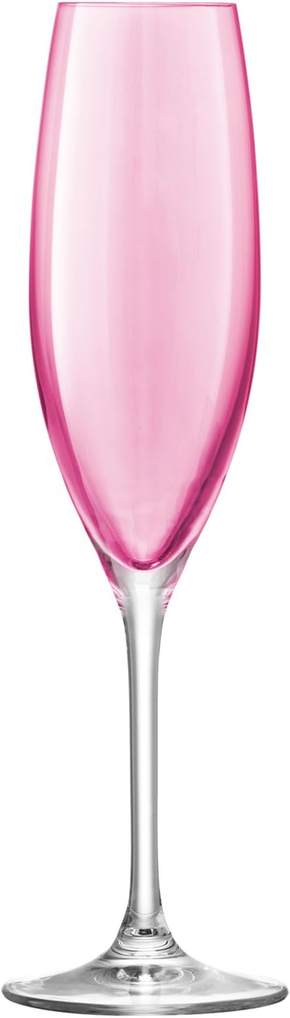 Suреr Chеар 🛒 LSA International Pastel Polka Champagne Flute (4 Pack), 7.6 fl. Oz., Assorted