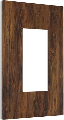 Miniatura 50 de Cubierta de interruptor de luz de palanca doble de 2 cuadras, color rosa, hongos, flores, placa de pared, placa frontal eléctrica, retro, años 70,