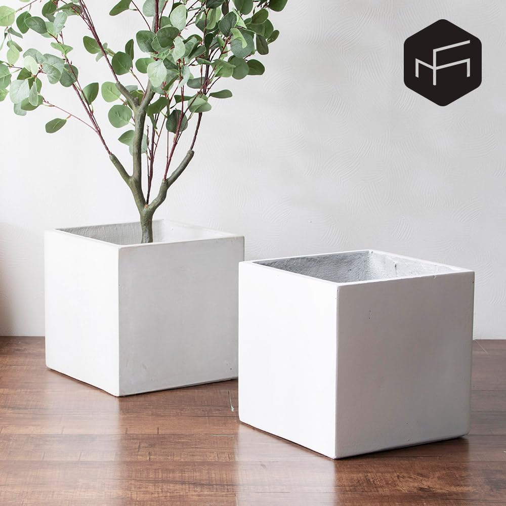 Amazon.co.jp: Cube 32 鉢カバー(鉢 カバー/Gray) おしゃれ