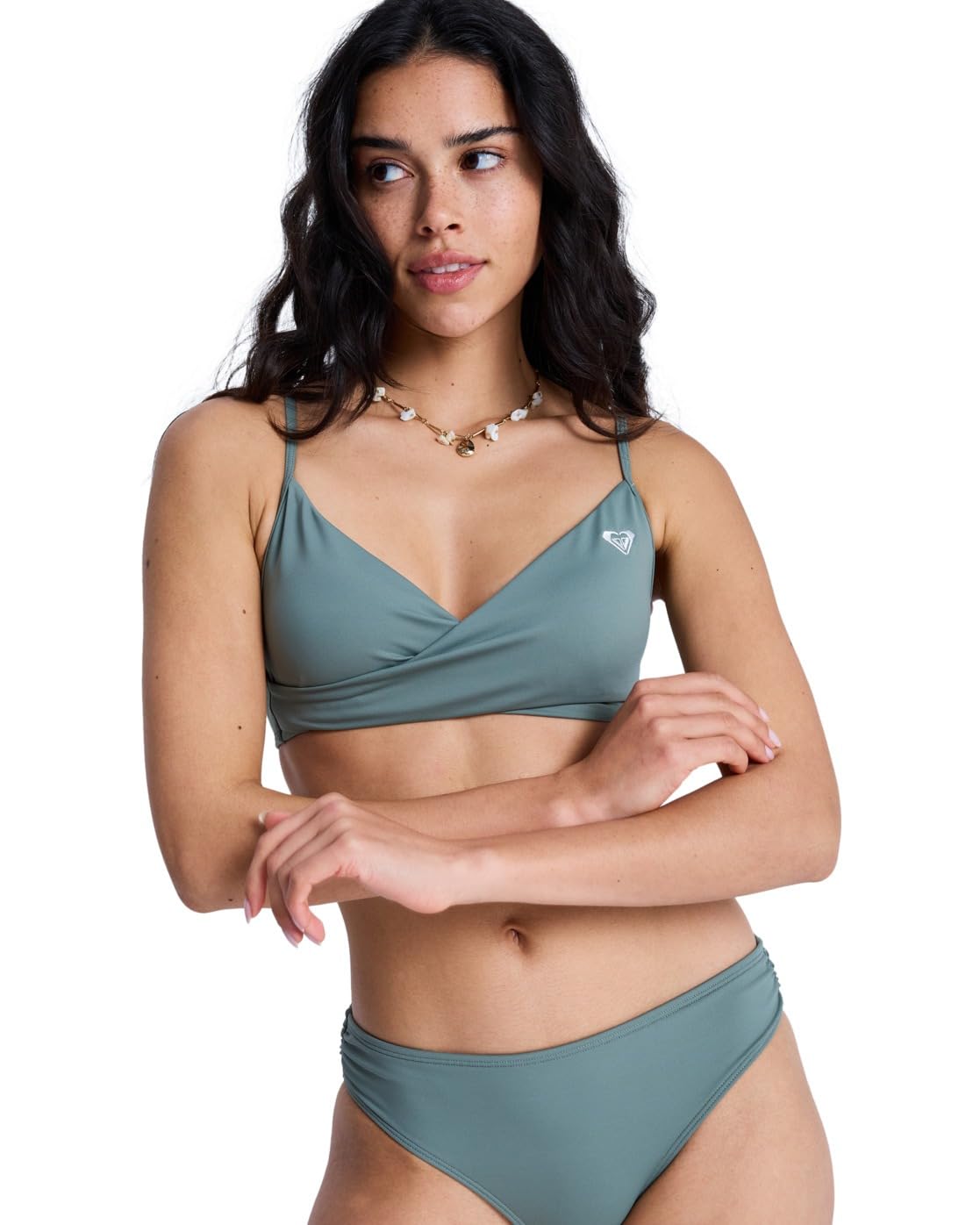 Roxy SD Essentials Wrap Bra Maillot de Bain Mujer (Pack de 1)