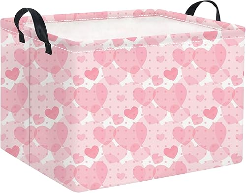 Miniatura 9 de Cesta rectangular de almacenamiento para niños, cesta de almacenamiento para bebés con asas para el hogar, cocina, niños y niñas, lindo contenedor