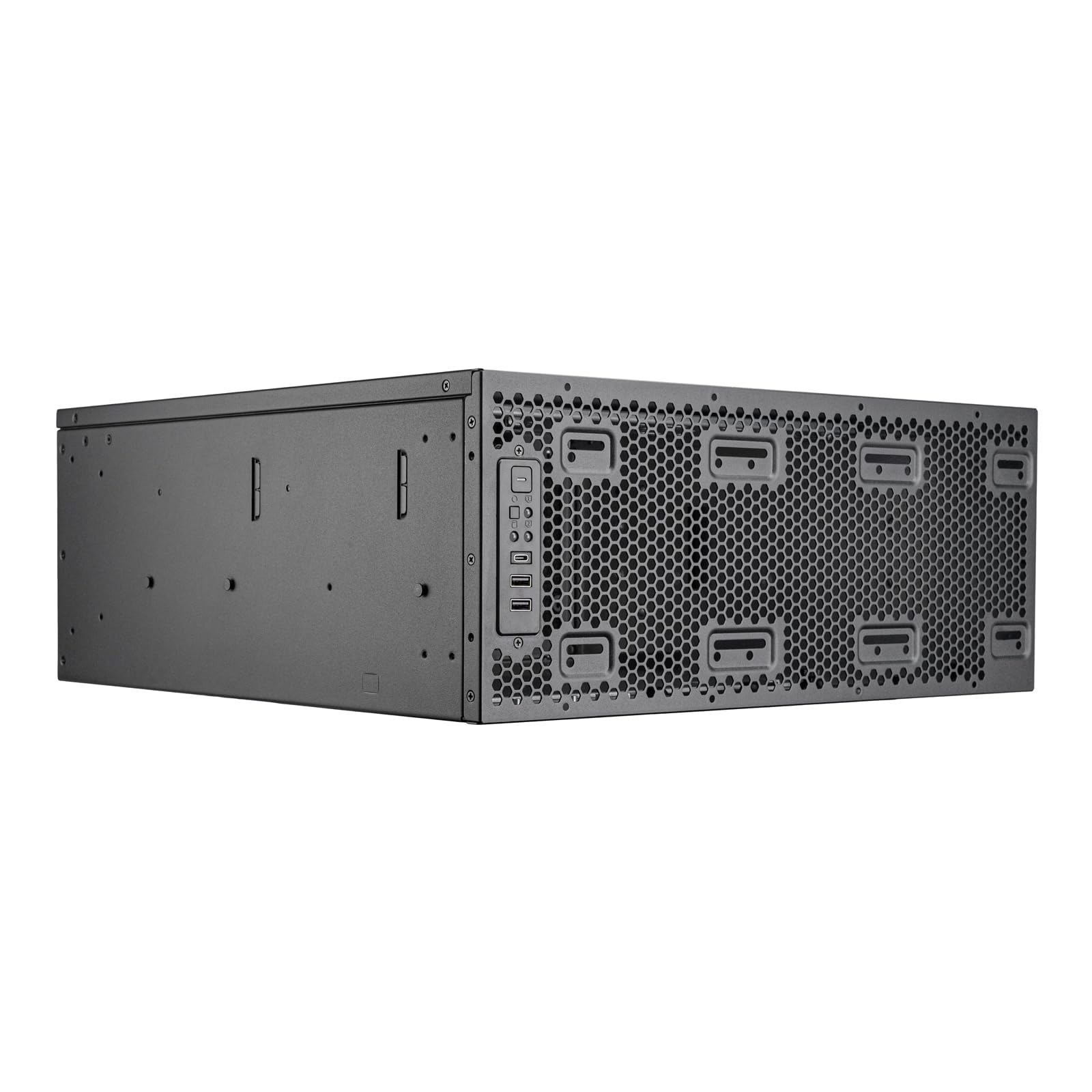 Silverstone Technology RM4A - Châssis Serveur Rack 4U Compatible avec radiateurs 360 mm améliorés, SST-RM4A