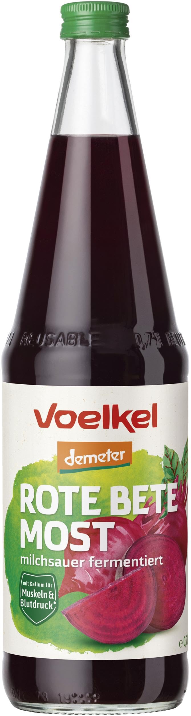 Jugo de remolacha en escabeche BIO Demeter 700 ml Voelkel