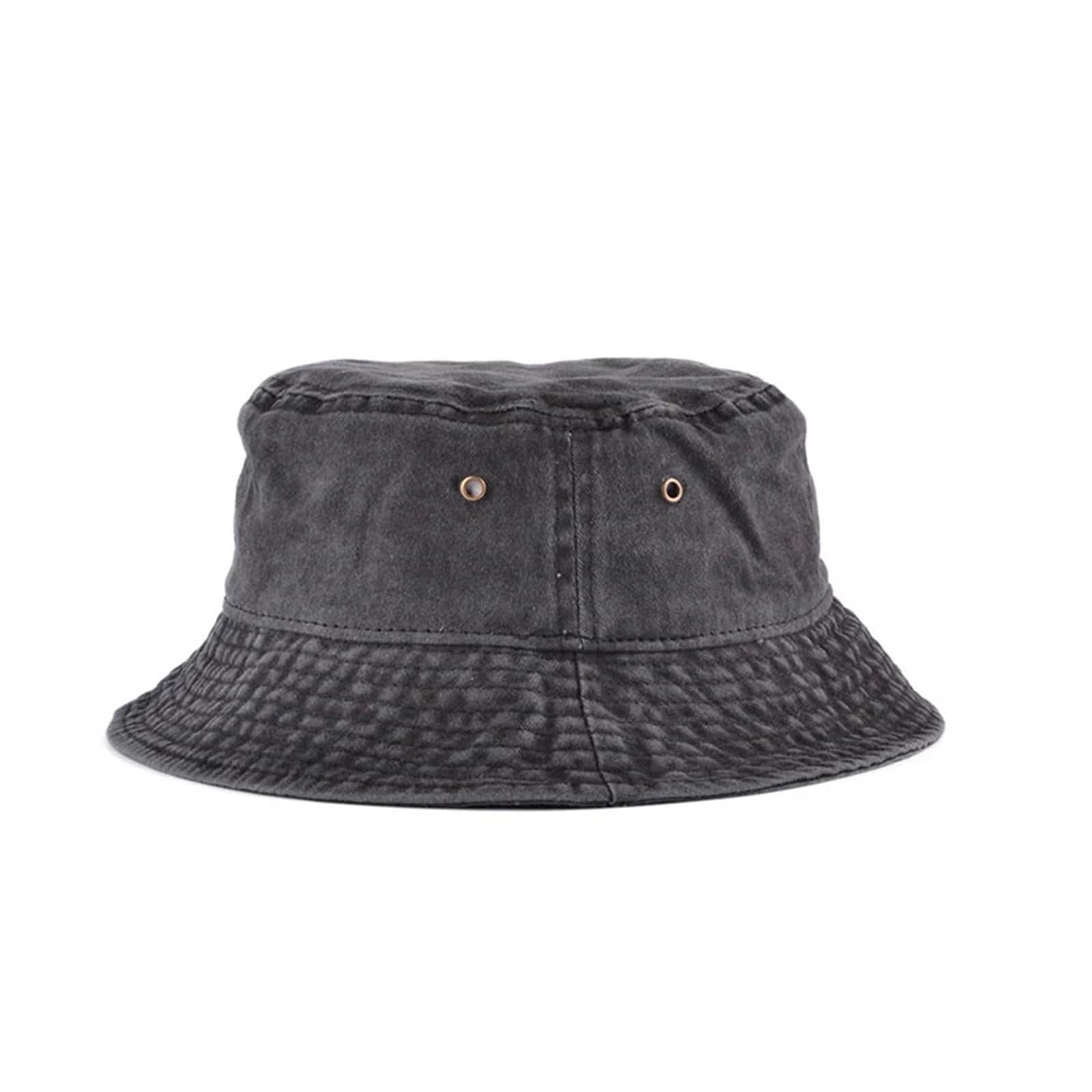 TRRYUIP Bucket Hat Fisherman hat bucket unisex men and women warm and windproof outdoor cap(Color-2)