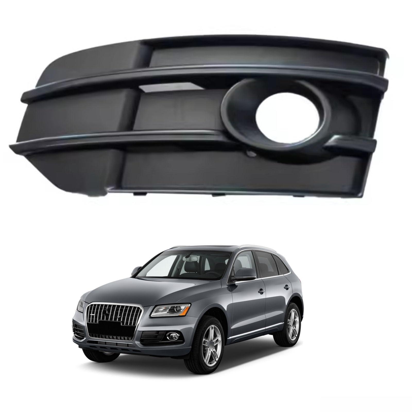 Grille phare antibrouillard Audi Q5 avant gauche cadre inférieur 2008-2017