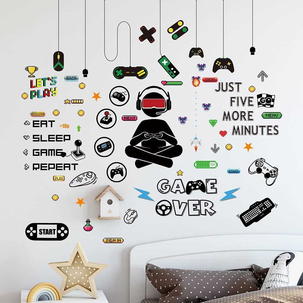 WALL STORIES Calcomanías De Pared Para Niños, Calcomanías Interactivas