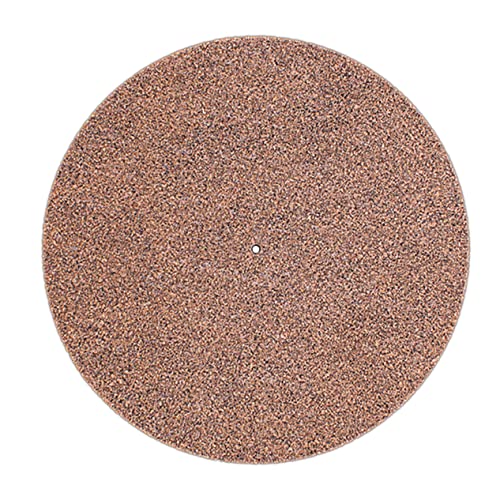 ERINGOGO Cork Mat Turntable Slipmat for Vinyl Pads Platter Mat Phonograph Pad Improves Sound Noise Reduction