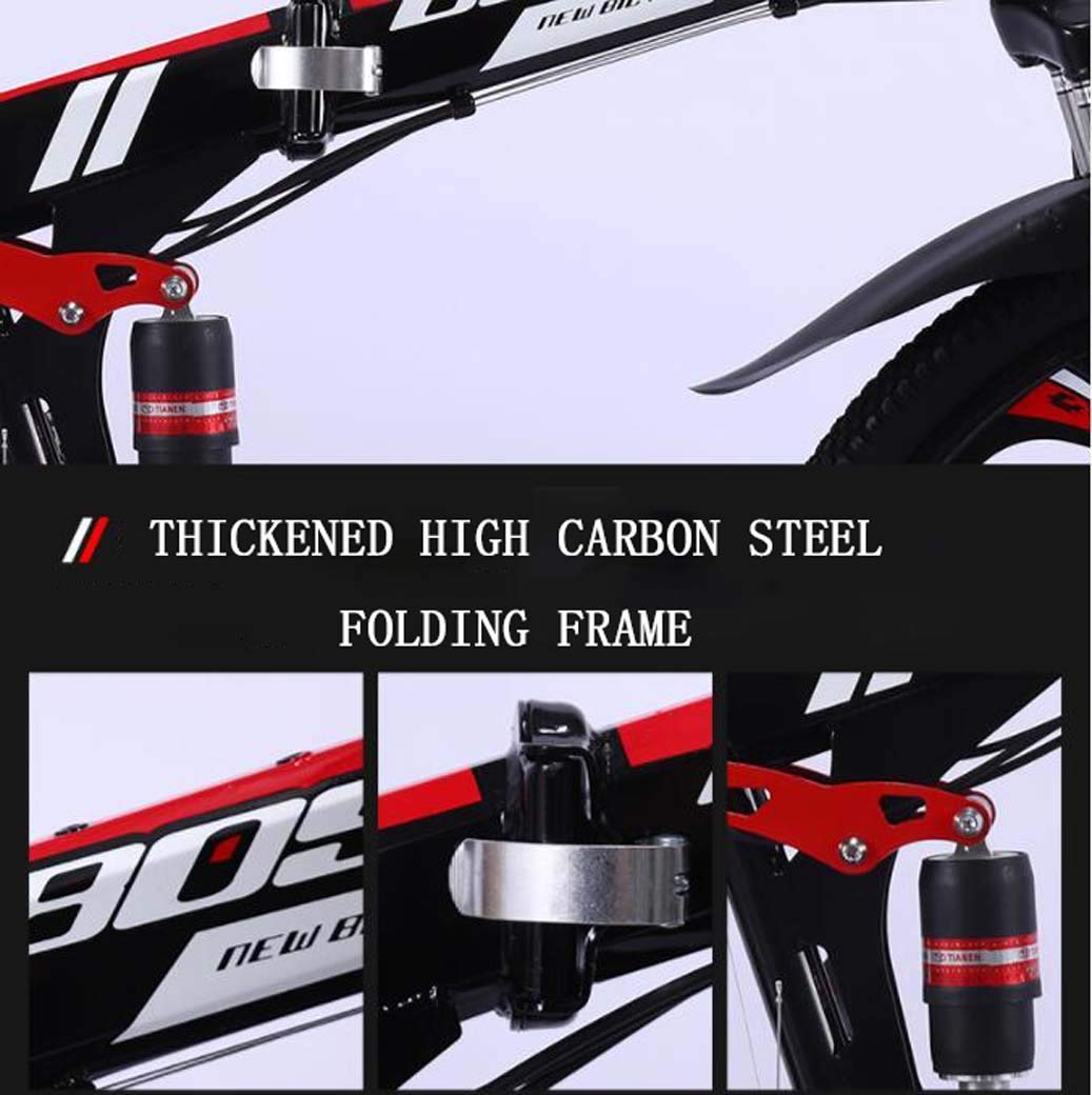 新品　フルサスペンション付き折りたたみ自転車 SwitzsportTech AIGLE フルサスペンション MTB型26インチ折畳自転車