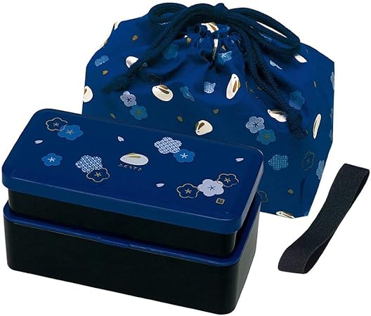 Amazon.com: Japanese Traditional Rabbit Blossom Bento Box Set - Square ...