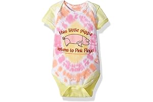 Liquid Blue baby-boys Pink Floyd This Little Piggy OnesieT-Shirt