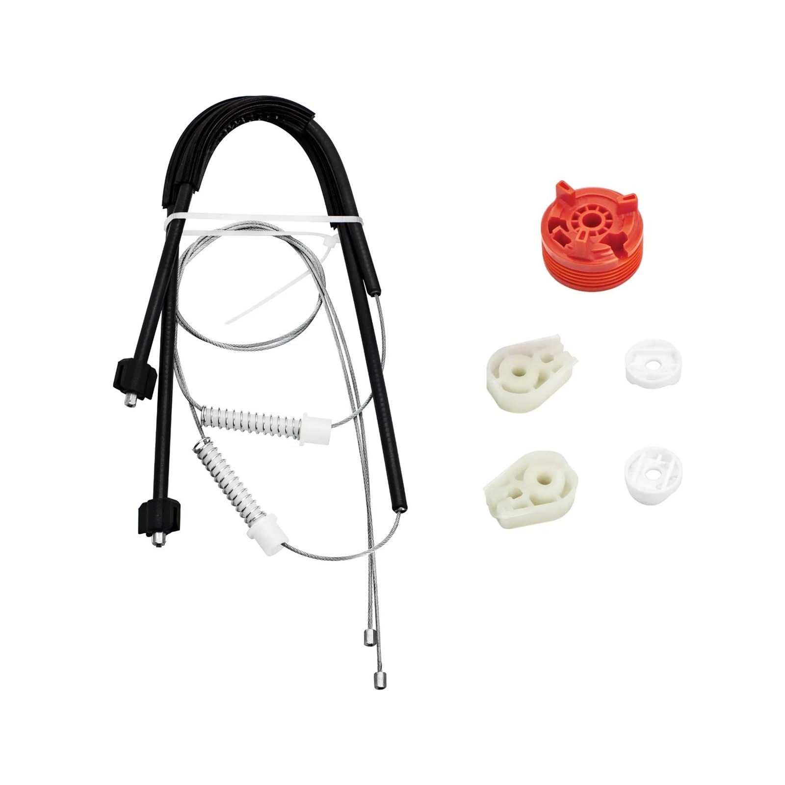 Clip Elevalunas Para Megane II Cabriolet Kit de reparación de regulador de ventana trasera izquierda