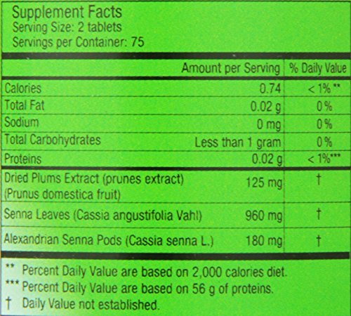 Prunelax Ciruelax Natural Laxative Regular For Occasional Constipation, 150 Tablets #TOP7