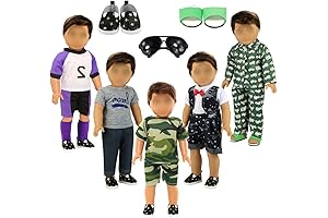 18-Inch Boy Doll Clothes and Accessories