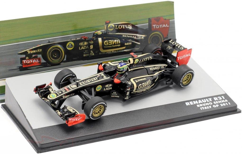 Amazon | 1/43 ロータス ルノー F1 R31 2011 イタリアGP ブルーノ セナ LOTUS RENAULT アルタヤ ...