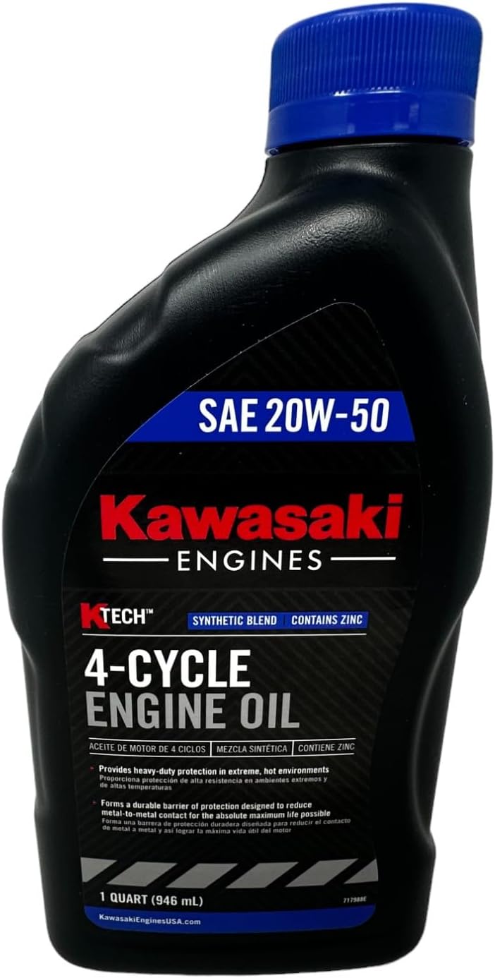 Tune Up Kit 20W-50 with Spark Plugs Compatible with Kawasaki 99969-6530 Compatible with FX921V FX1000V