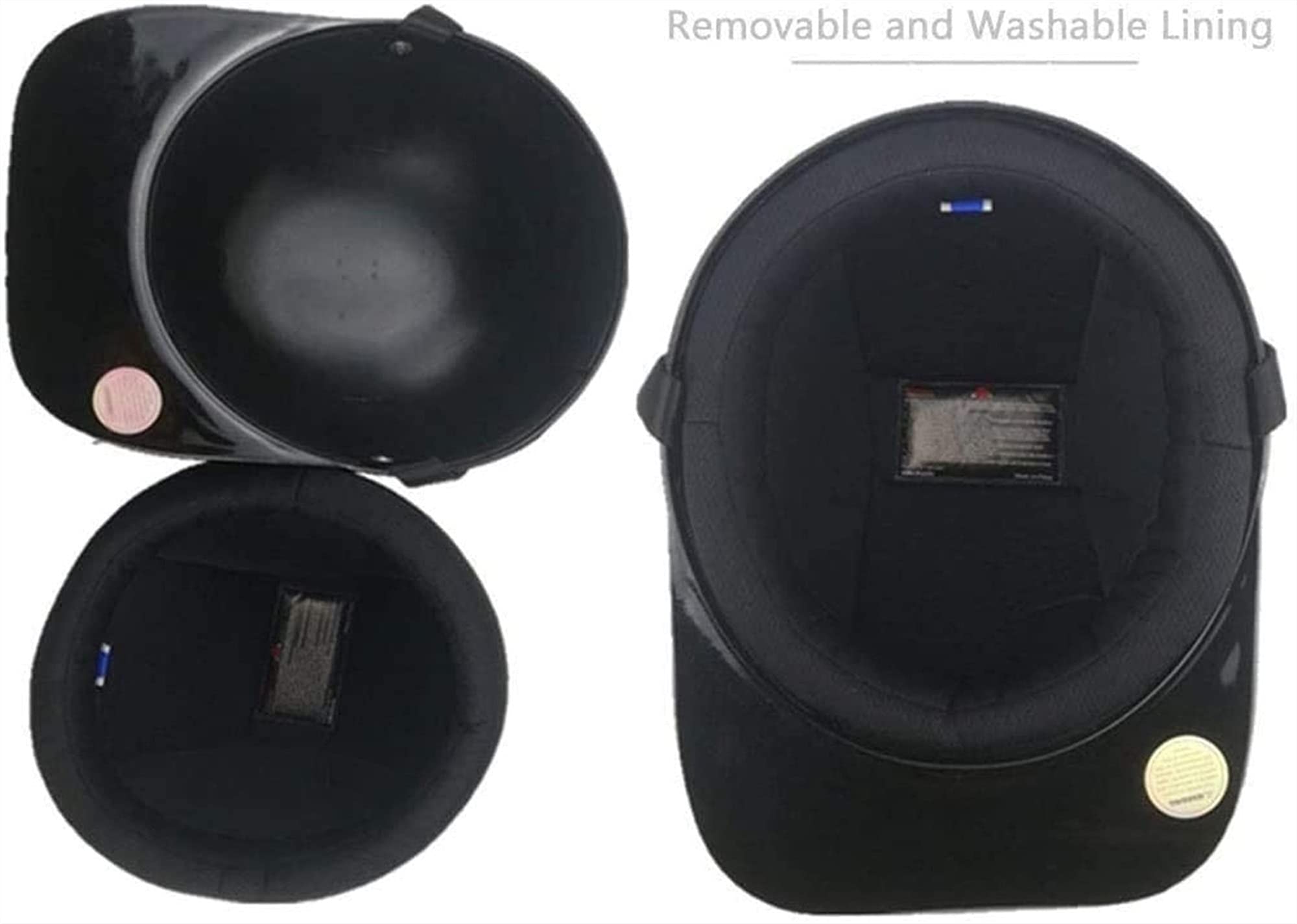 Besreey Helm Scooter Voor Volwassenen - Retro Open Face Scooterhelm