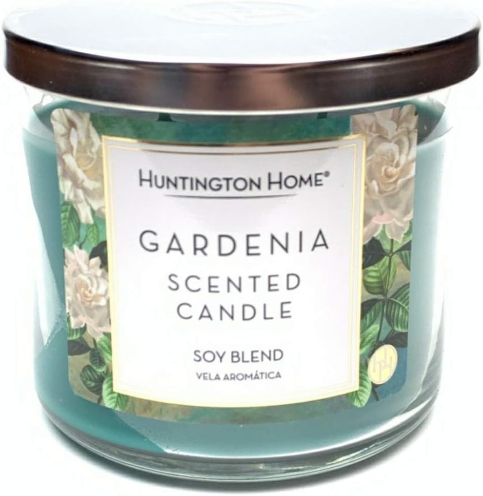 Huntington Home Frosted Vanilla Soy Blend Scented 3Wick