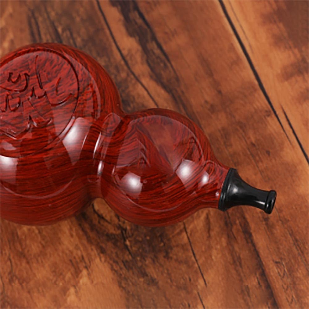 Redwood Hulusi Instrumento musical tradicional chino Principiante Caja Set B clave plana Hulusi Curcubit Chino Calabaza Flauta