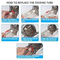 Vista 4 de Rodillo eléctrico de cigarrillos Inyector de tabaco automático rápido, pantalla LED inteligente de 380 W, motor de alta potencia para hacer