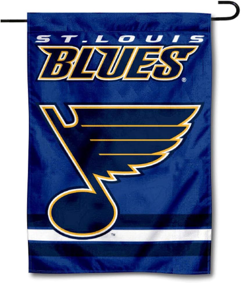 St. Louis Blues Double Sided Garden Flag