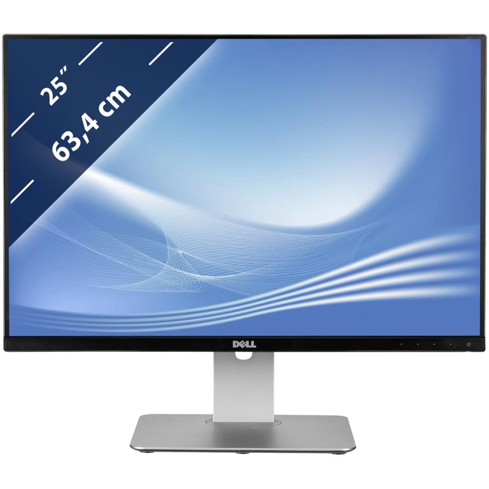 DELL U2515H ADZG 25-Inch LCD Monitor, 350 cd/m2, 2560 x 1440 at 60