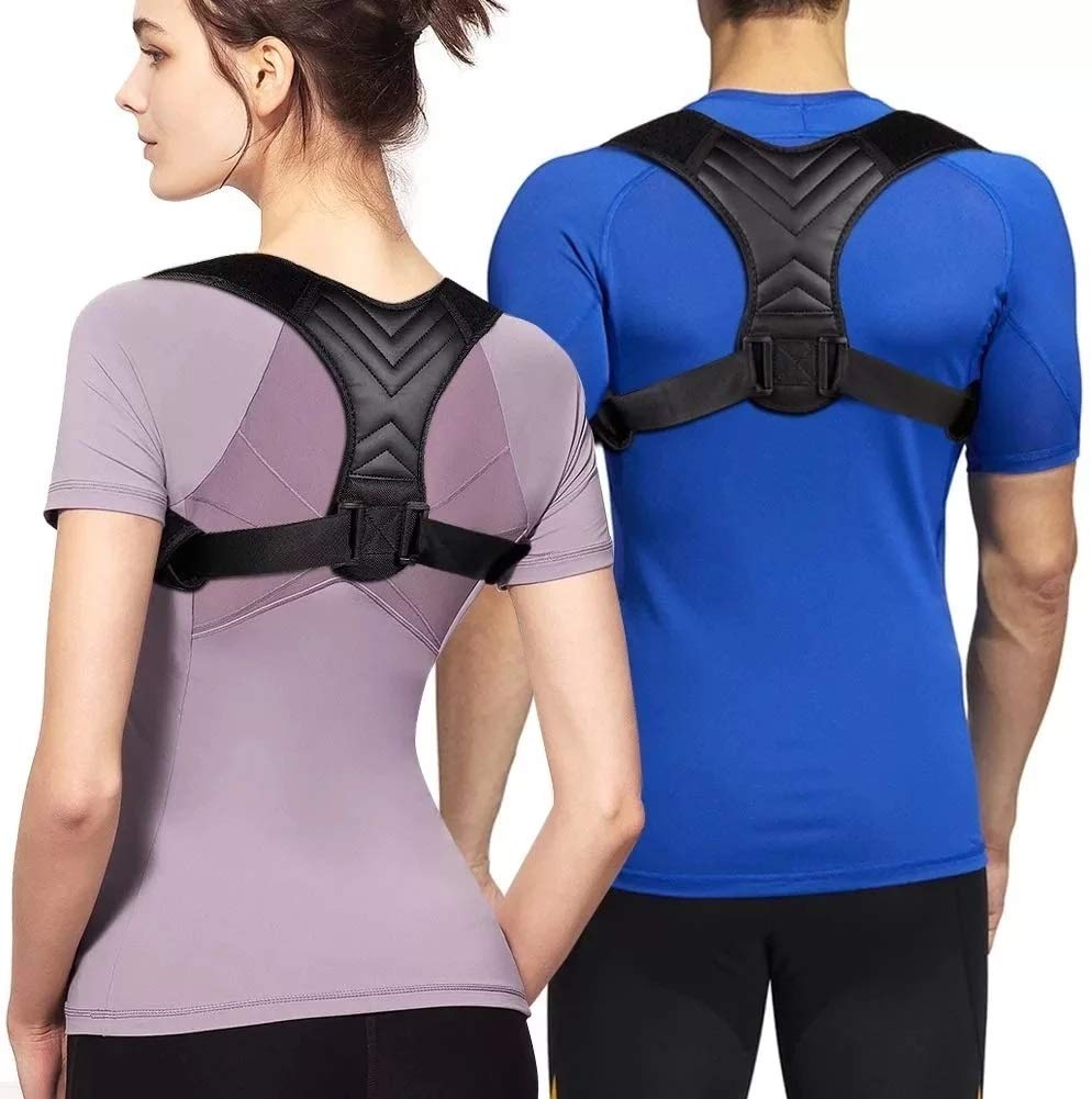 New Back Posture Corrector Belt Women Men Prevent Slouching Relieve Pain Posture Straps Clavicle Support Brace Drop Shipping(Medium-M)