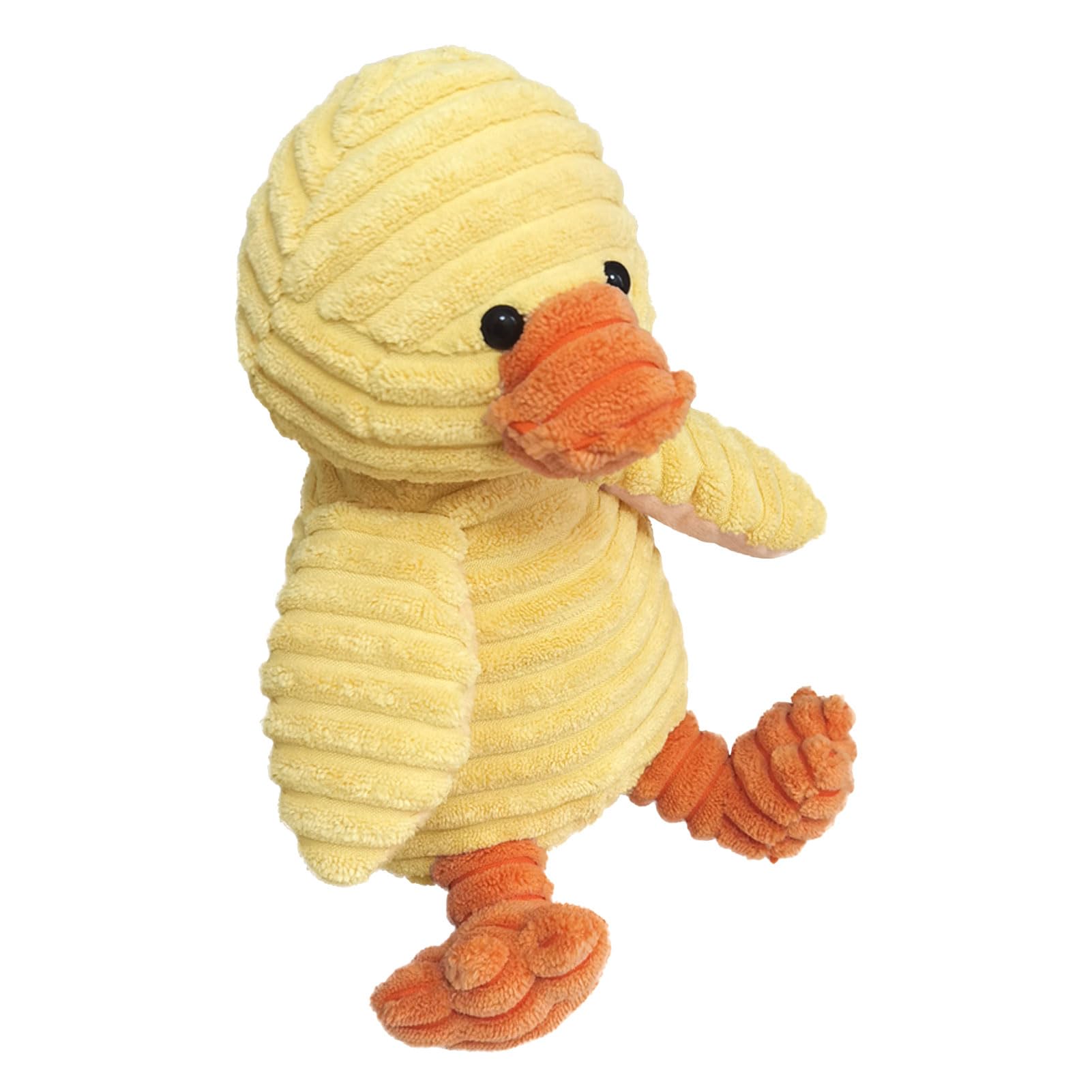 Amazon.com: Doindute Corduroy Duck Plush Stuffed Animal, Cute