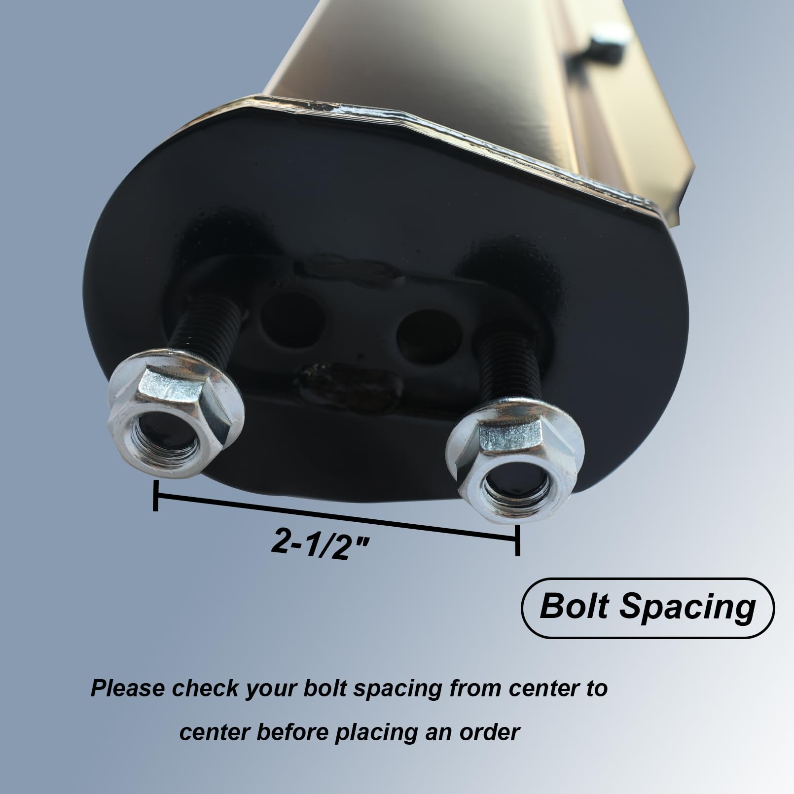 Spring Laoder Hanger Snapklik.com : TAIROD Pair Black Angled Mud Flap Hanger Bracket For ...