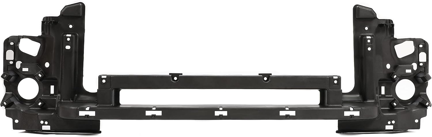 KUAFU Header Panel Compatible with 2008-2019, 2021-2025 Ford E150 E250 E350 E450 Super Duty Base Replacement for FO1223113 8C2Z8A284C Lower Grille Opening Mounting Panel Black