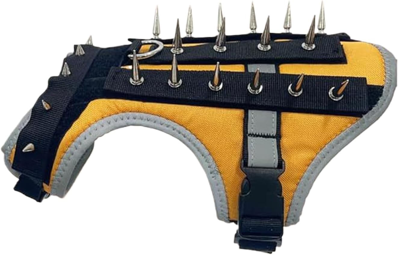 Coyote Protective Vest - Reflective Puppy Harness - Adjustable Protective Harness with Nubs for Pets | for Night Activities & Outdoor Hiking