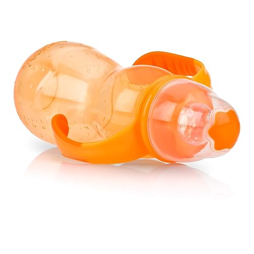 Miniatura 9 de Nuby Enfermera de cultivo de 3 etapas antigoteo, los colores pueden variar, 11 onzas