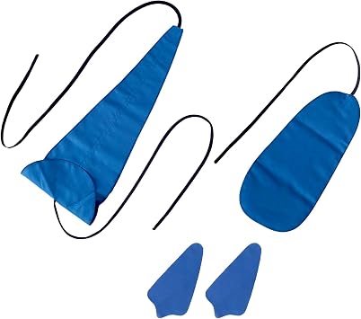 Saxophone Cleaning Cloth Kit, for Alto Tenor Soprano Sax and Other Wind & Woodwind Instruments, Including 4 * Cleaning Cloth