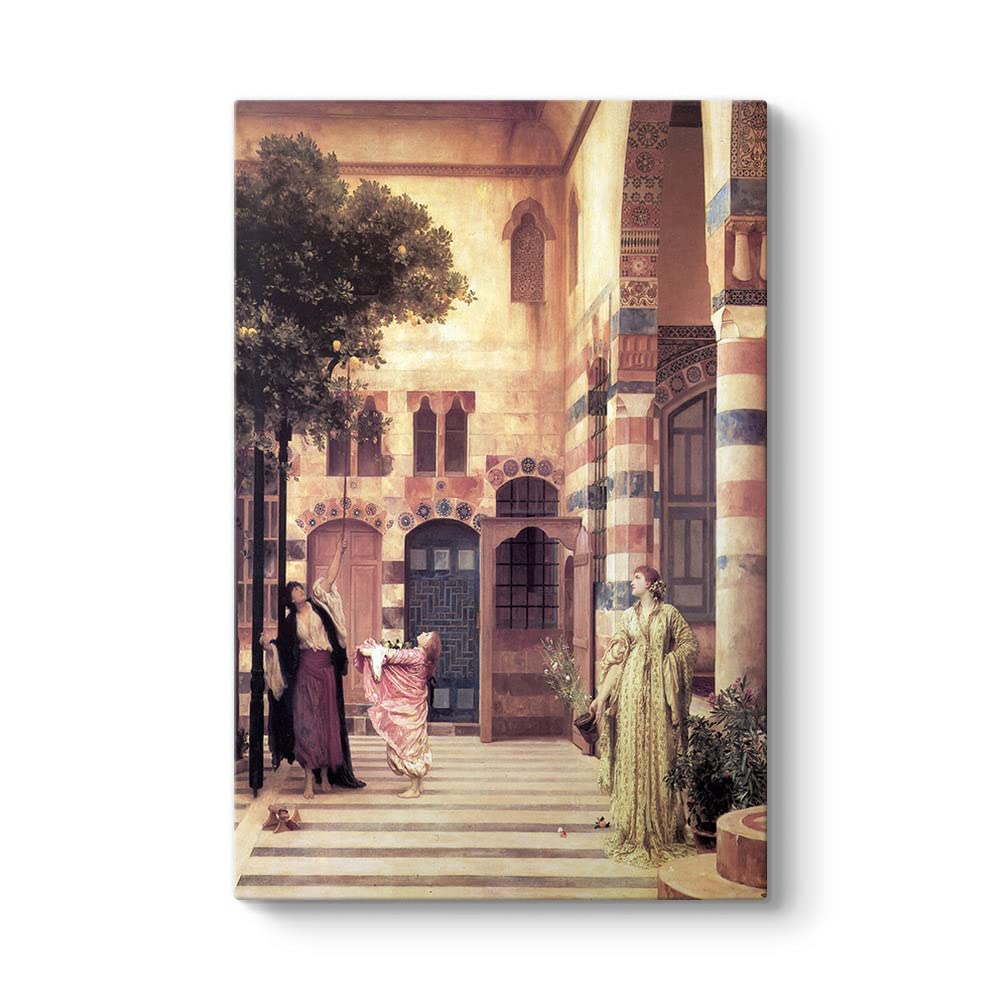 Frederic Leighton - Old Damascus Tablosu 100 x 140