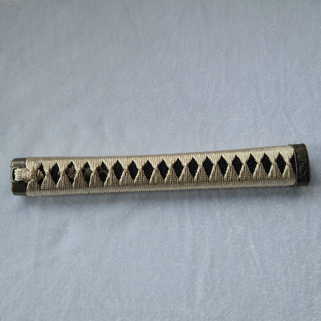 Sword Handle Tsuka 10.2in Or Special Specifications Alloy/Copper/Iron Fittings and Imitation or Real Samegawa