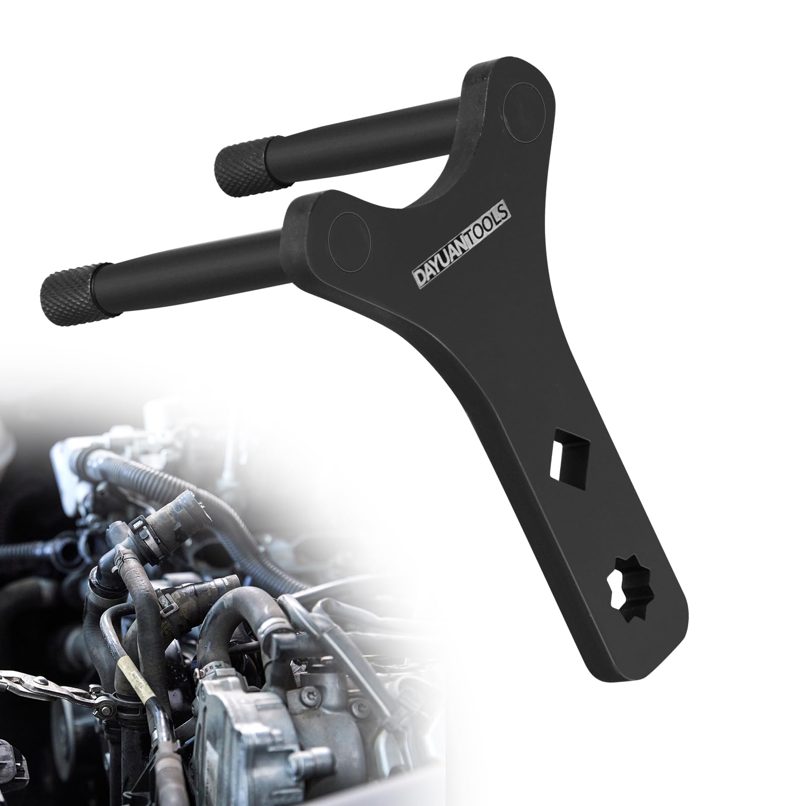 DAYUAN Automotive Lower Control Arm & Ball Joint Removal Tool ol, Braccio trasversale Leva Strumento a Y per la rimozione di bracci trasversali e giunti sferici, Lower Ball Joint Pry