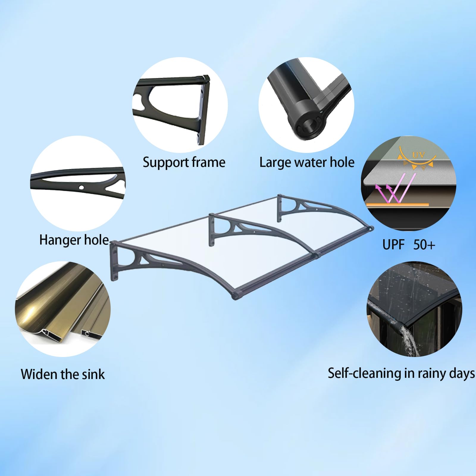 Auvents Pour Fenêtres Extérieures, Auvents En Aluminium, Auvents à