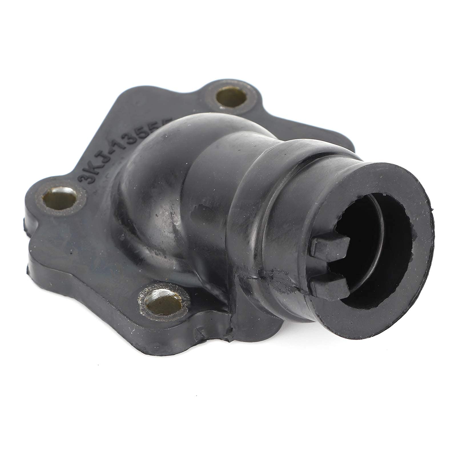 Colector de admisi¨®n de Motocicleta Aramox Apto para Motor Jog Vino Zuma BWS Minarelli de 2 Tiempos 49 50 colector de admisi¨®n + v¨¢lvula de leng¨¹ETA