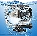 Waterproof Case Compatible with AKASO EK7000/Apexcam M80AIR/Pro Xtreme/SJCAM SJ4000/Dragon Touch Vision3 YF, Waterproof Housing Case for Action Camera with Same Button Position(Watch Install Video)