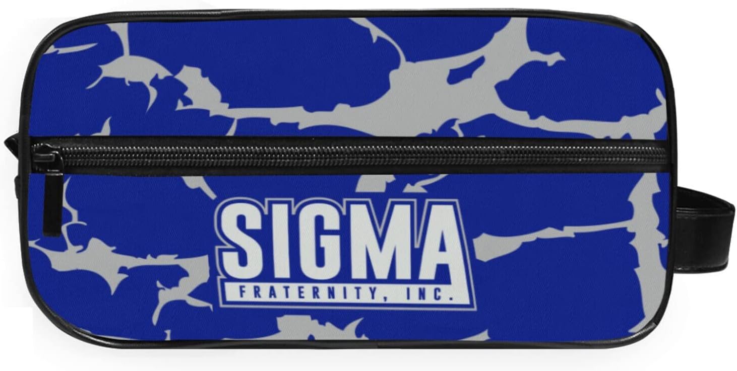 Bad Bananas BBGreek Phi Beta Sigma Fraternity Paraphernalia - Toiletry Bag/Dopp Kit - Dove - Officially Licensed