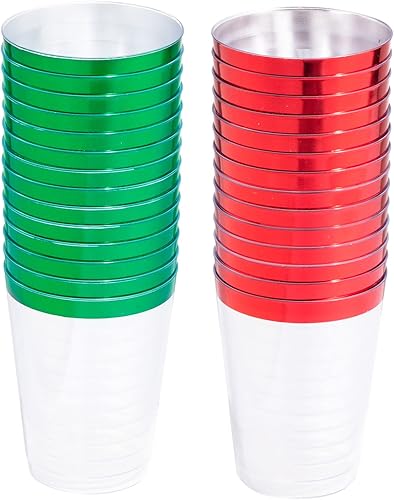 Miniatura 1 de WDF Paquete de 60 vasos de plástico transparente de 10 onzas desechables  Vasos transparentes de primera calidad para fiestas, reuniones de